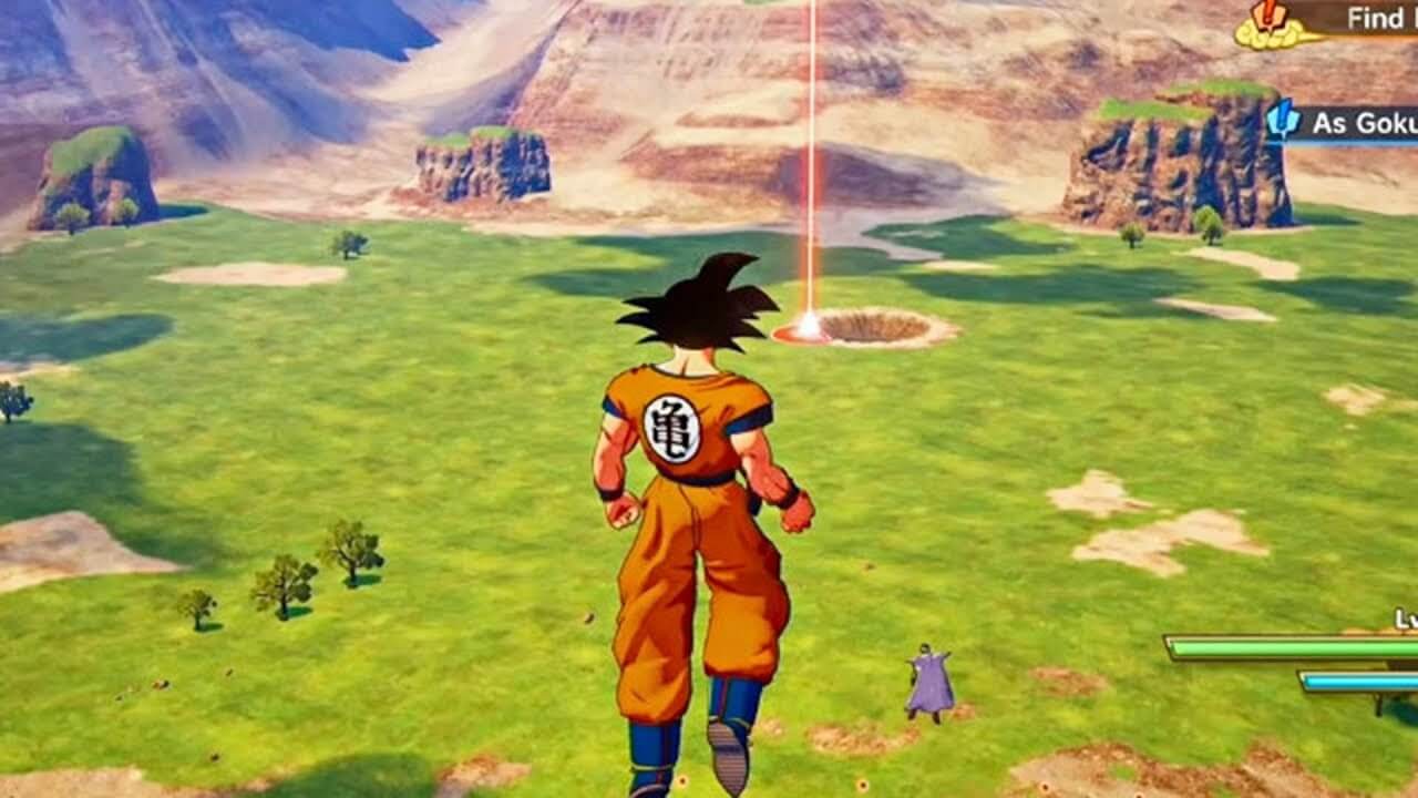 Dragon Ball Z: Kakarot map