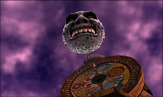 the moon from the legend of zelda majora's mask