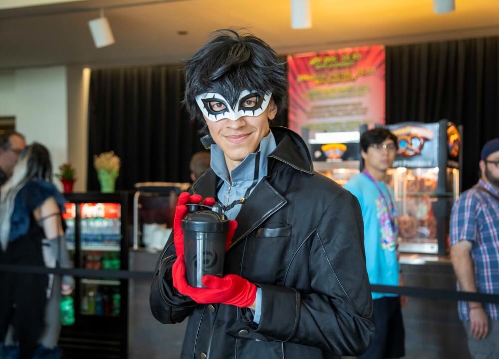 persona 5 joker cosplay at pax west 2019
